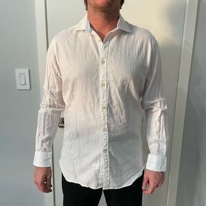 T M LEWIN business casual shirt